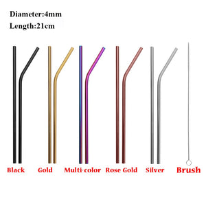 Stainless Steel Metal Straw