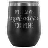 Lawyer Tumbler Will Give Legal Advice For Wine