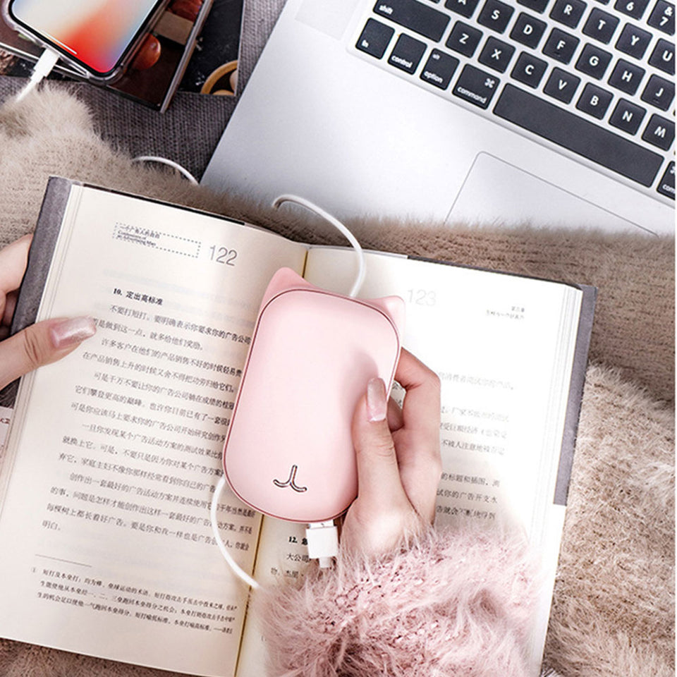 USB Rechargeable Hand Warmer & Power Bank